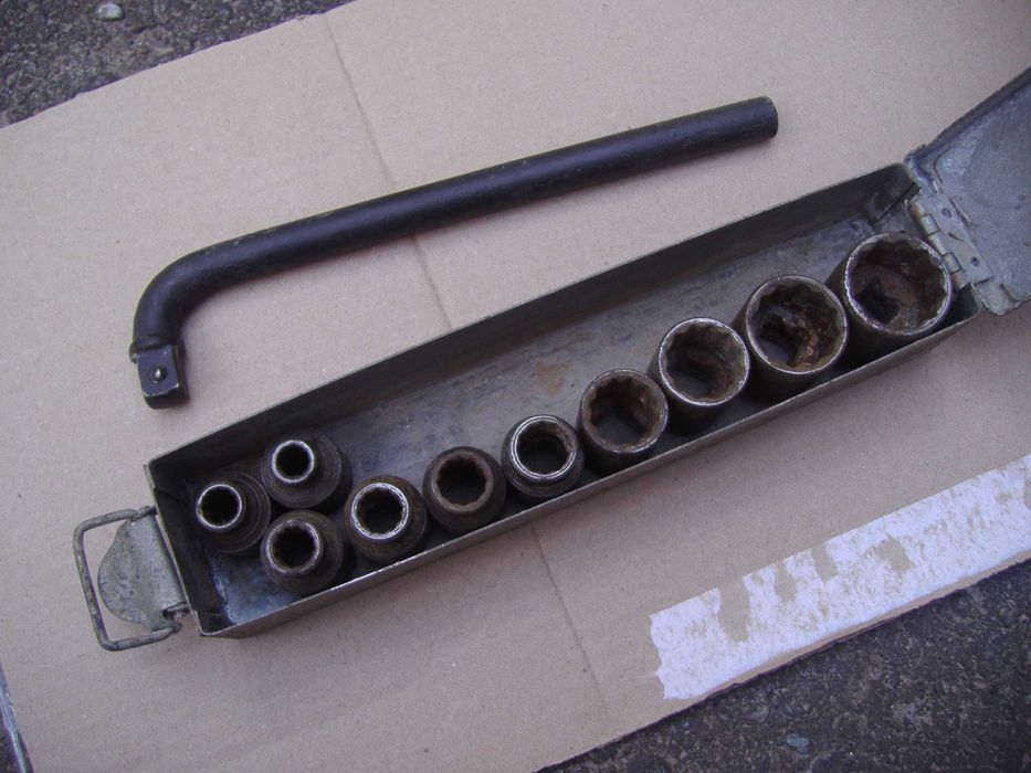 Комплект торцевых головок СССР (набор инструментов) б/у