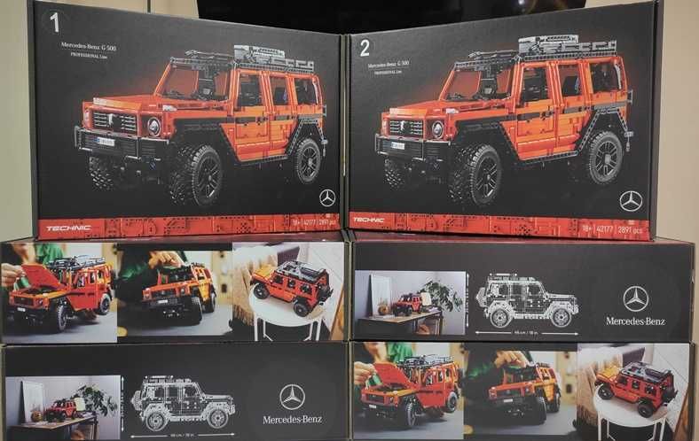 Конструктор Technic 42177‼️НОВИЙ‼️В КОРОБЦІ‼️Mercedes G500 2891 детале
