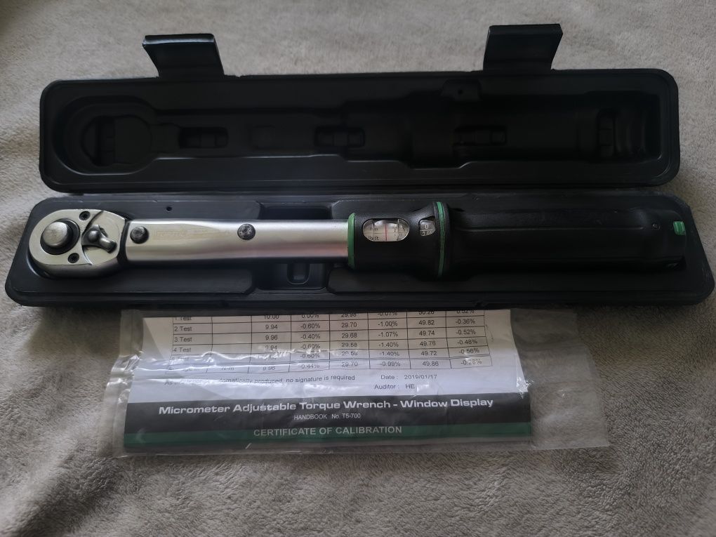 Ключ динамометричний 3/8 " x 360mm(L) 10-50Nm Toptul ANAM1205