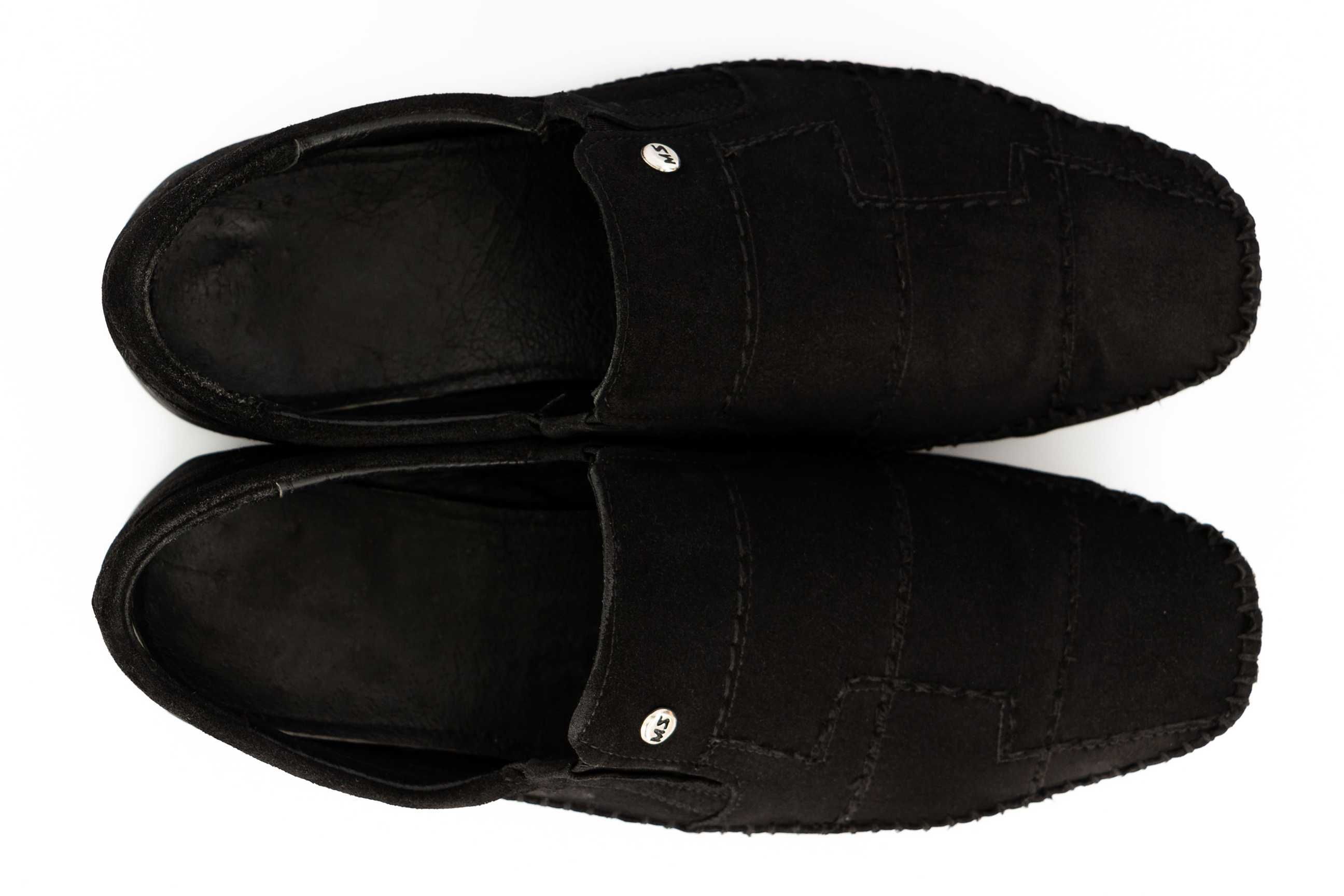 Мужские замшевые туфли Casual Life Black 42