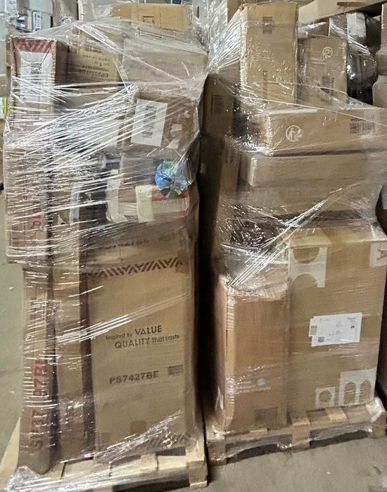 Palety costway zwroty konsumenckie okazja