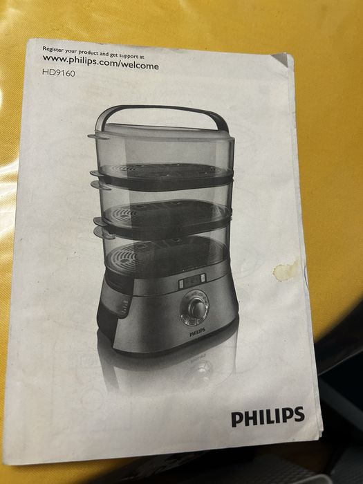 Пароварка Philips HD9160+ подарунок лопатки для приготування набір