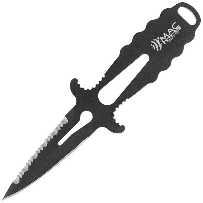 Nóż nurkowy MAC Apnea 9 BE Black Skeleton W 1.4060 (MC APN09-2)