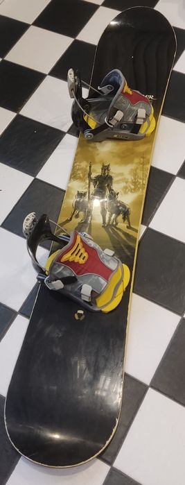 Deska snowboardowa Hammer + wiązania FLOW Carbon 156cm