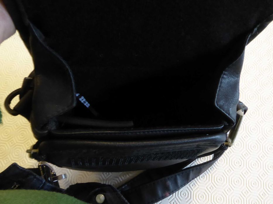 Bolsa máquina fotográfica, pele sintética, preto