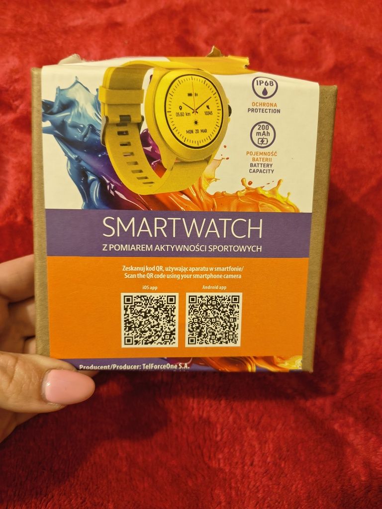 Smartwatch forever colorum nowy