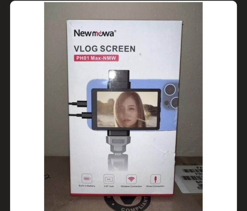 Екран монітора для селфі-блогу Newmowa PH01 MaxNMW з кріпленням та пул
