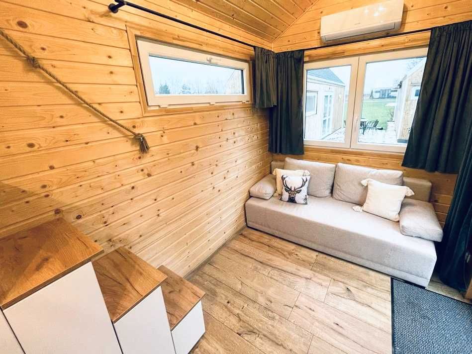 Domek Tiny House, całoroczny, blisko Suntago/Deepspot/Driveland