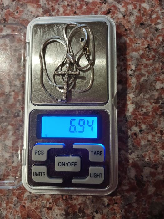 Цепочка  ланцюг  срібний