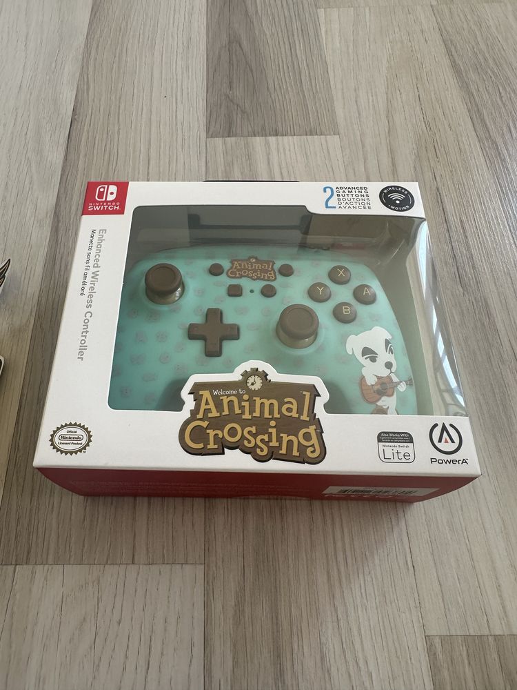PowerA Animal Crossing Wireless Controller Nintendo Switch – nowy
