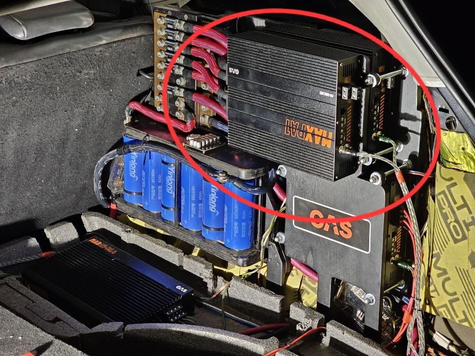 1-канальний підсилювач GAS MAX PA1-5000.1DZ1