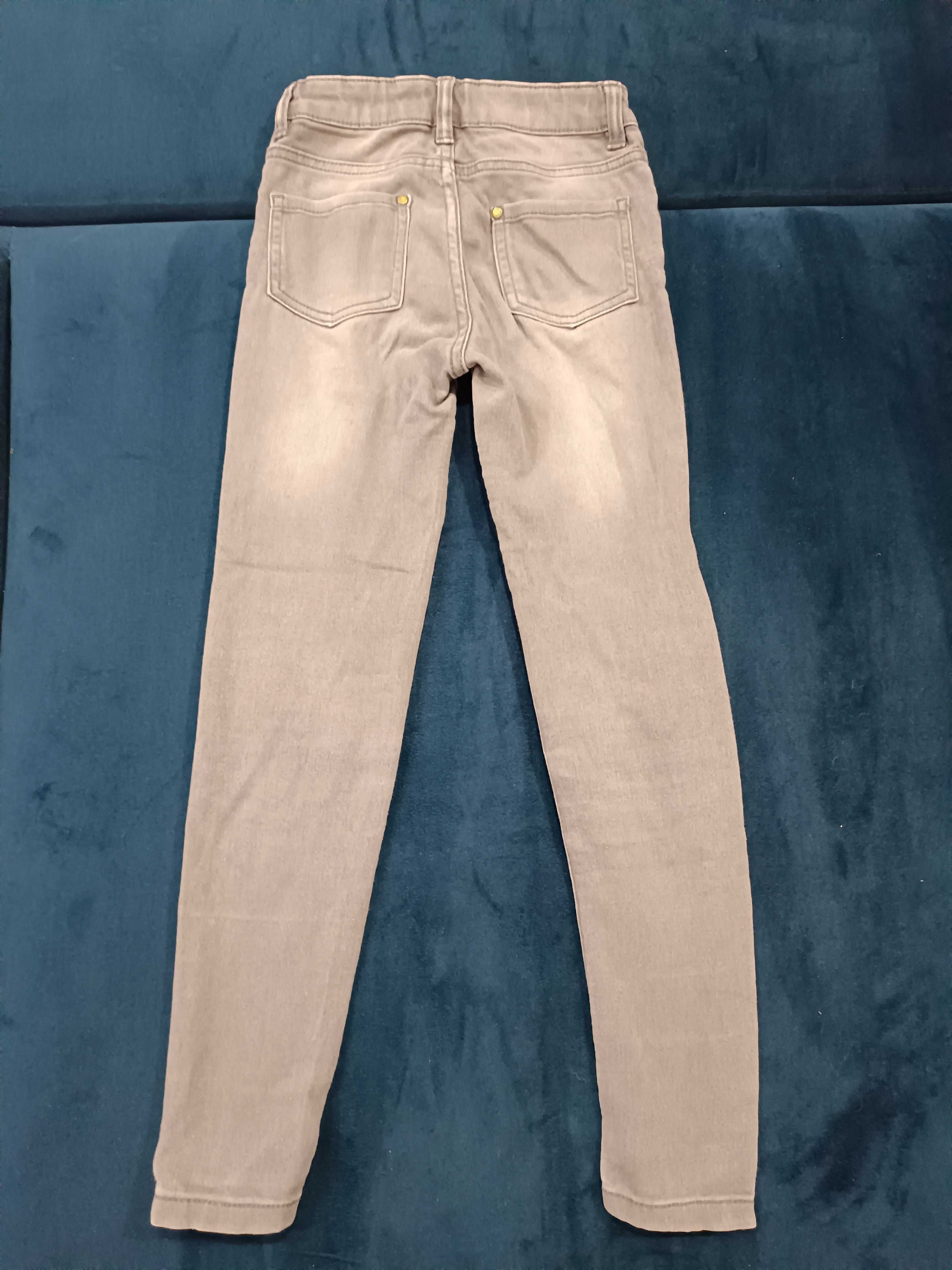 spodnie jeans r. 134