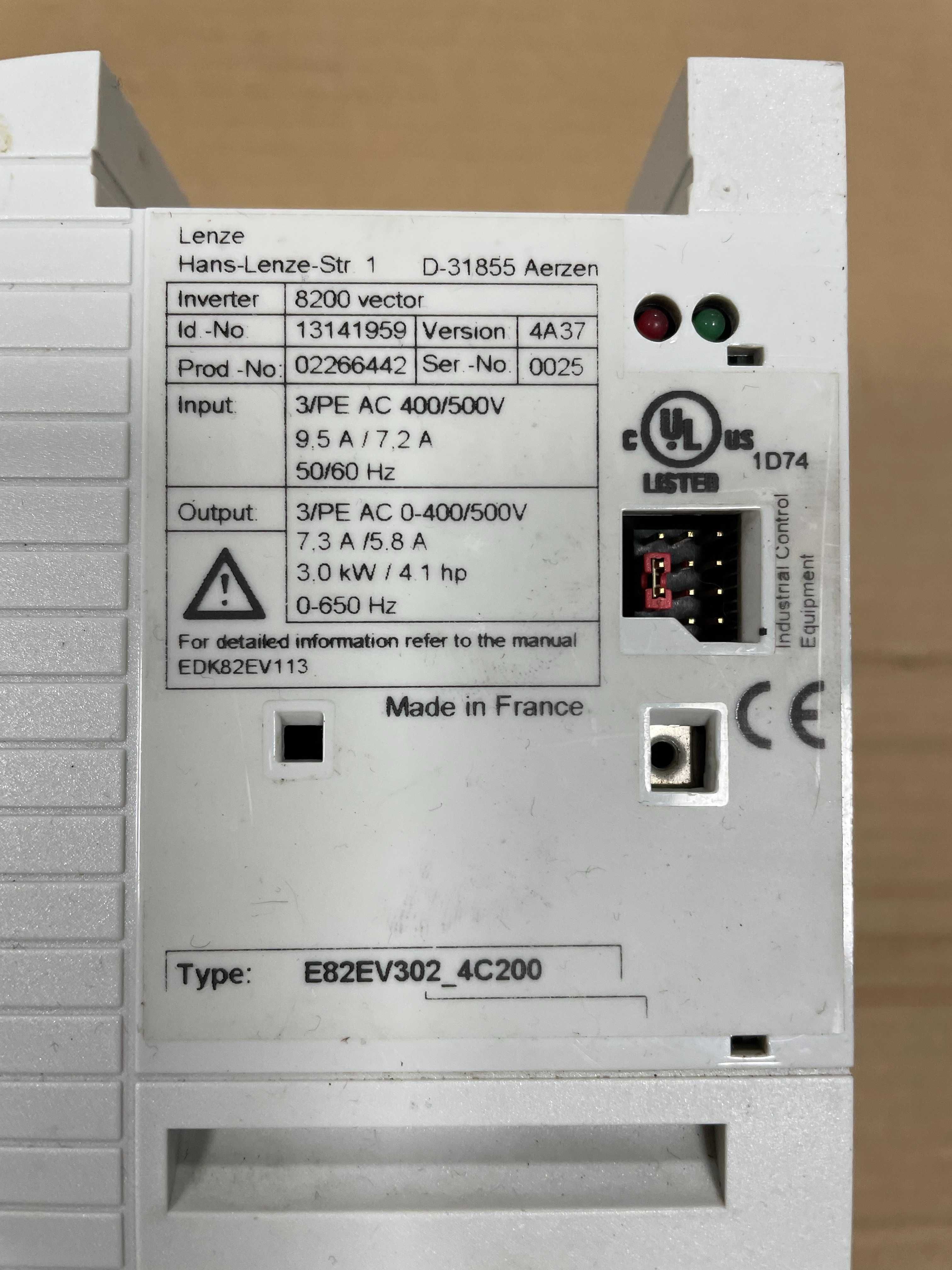 Falownik Lenze E82EV302K4C