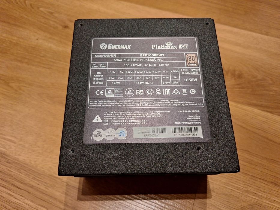 Zasilacz Enermax Platimax D.F. 1050W