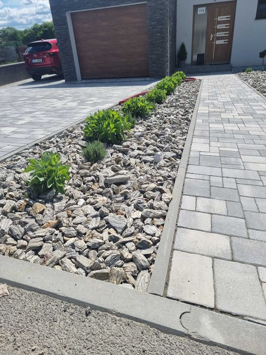 Kora kamienna, kamień do ogrodu, Kora ogrodowa, granit, mieszanka