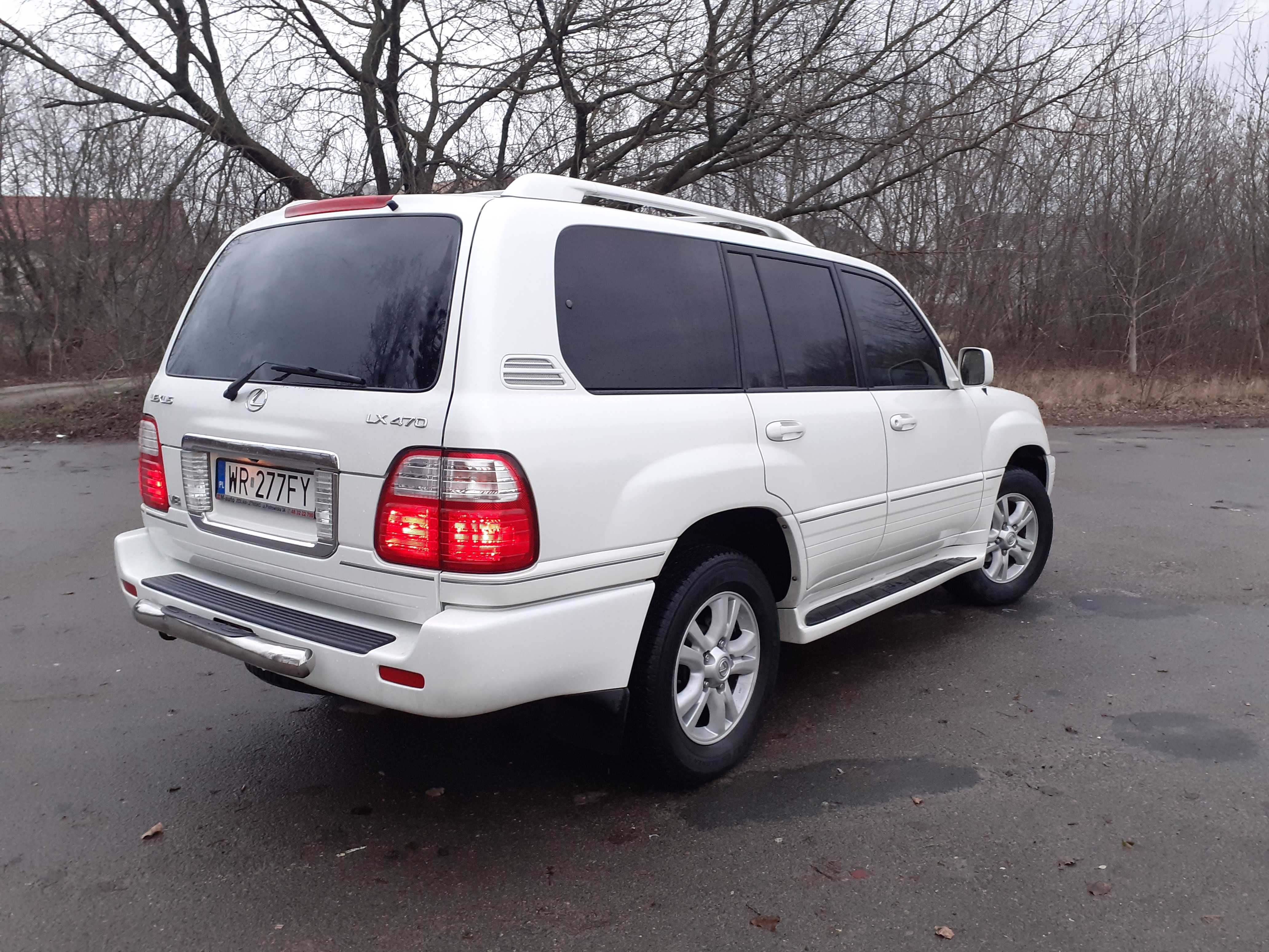 Lexus  LX 470 Biała Perła