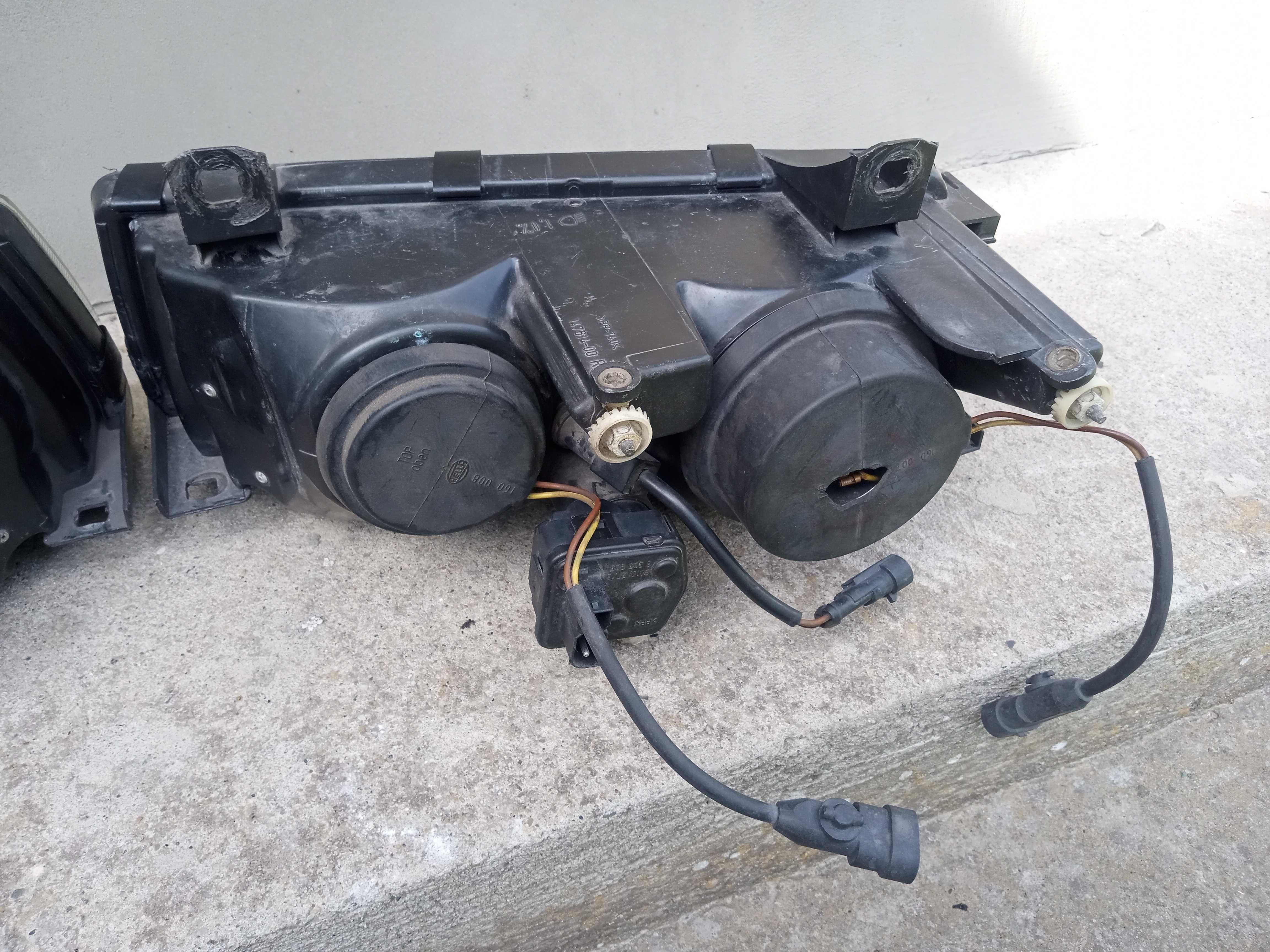 Lampy reflektory soczewki + ringi Hella Celis Xenon BMW E36 RARYTAS