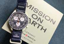 Omega x Swatch SO33G100 Ziemia - Wizjonerski Kosmos i Przyroda
