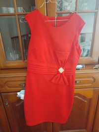 Vestido de vermelho