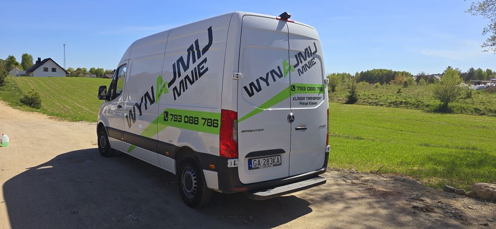 Wynajmę busa MERCEDES SPRINTER L2H2 blaszak