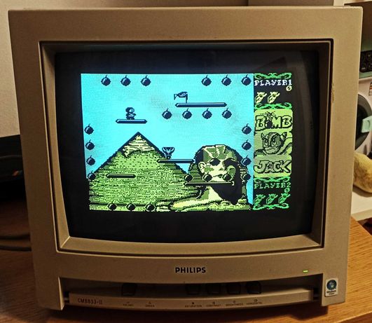 Monitor do Spectrum Amiga Commodore Atari PHILIPS CM 8833-II + kable