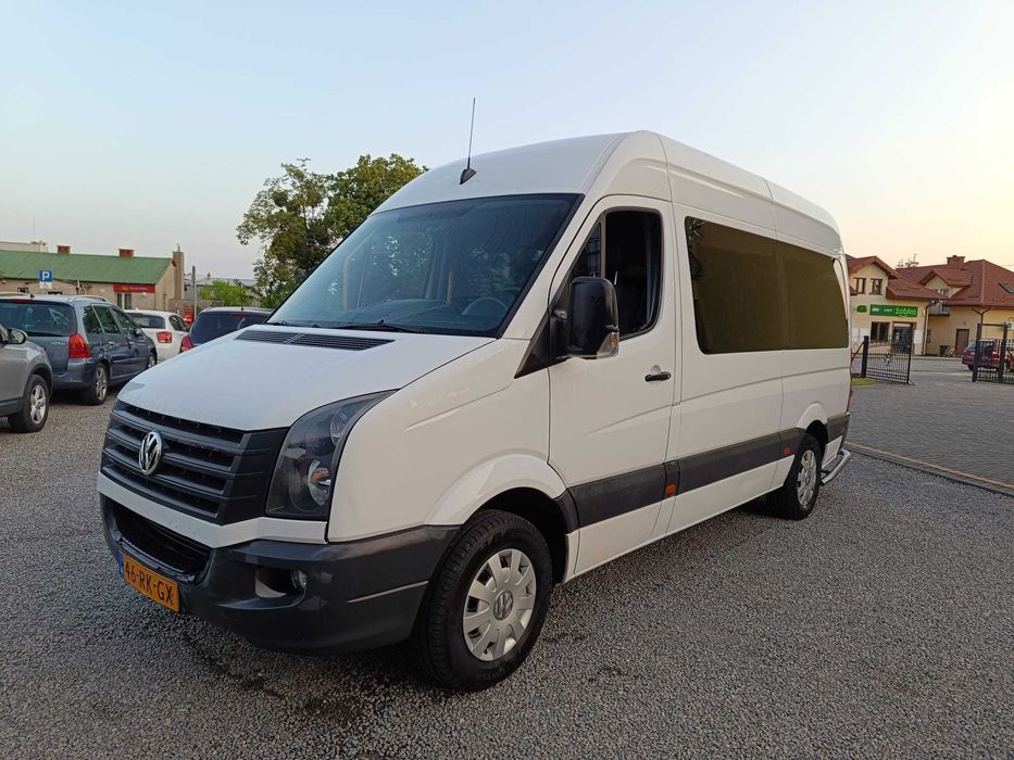 Volkswagen Crafter 2,0 TDI 2013 r 9 osobowy winda dla wózków Opłacony