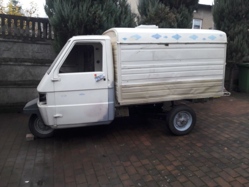 Piaggio Ape części kabiny części drobne prosecco van bagaznik dachowy