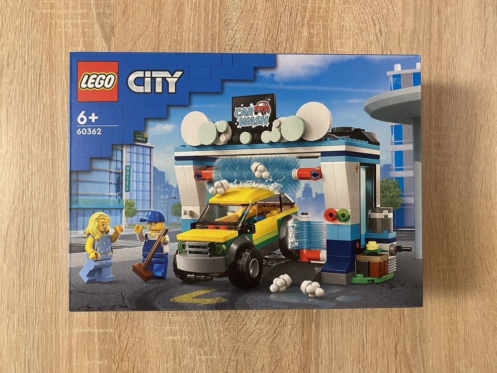 Nowe LEGO City 60362 Myjnia samochodowa