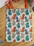 Torebka z lnu handmade