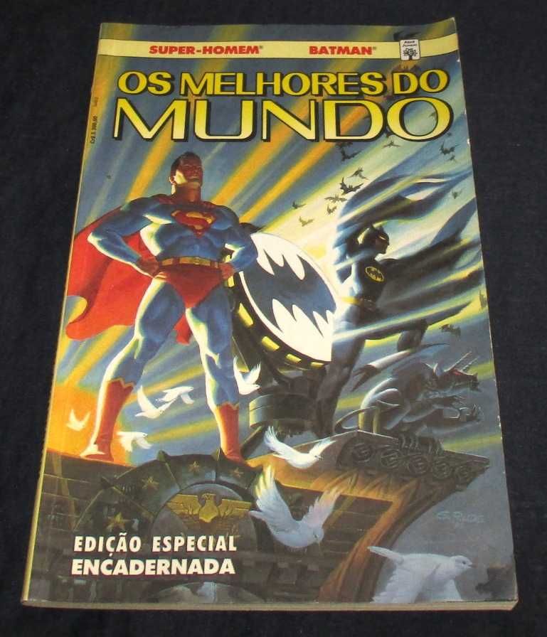 Livro BD Os Melhores do Mundo Super-Homem Batman