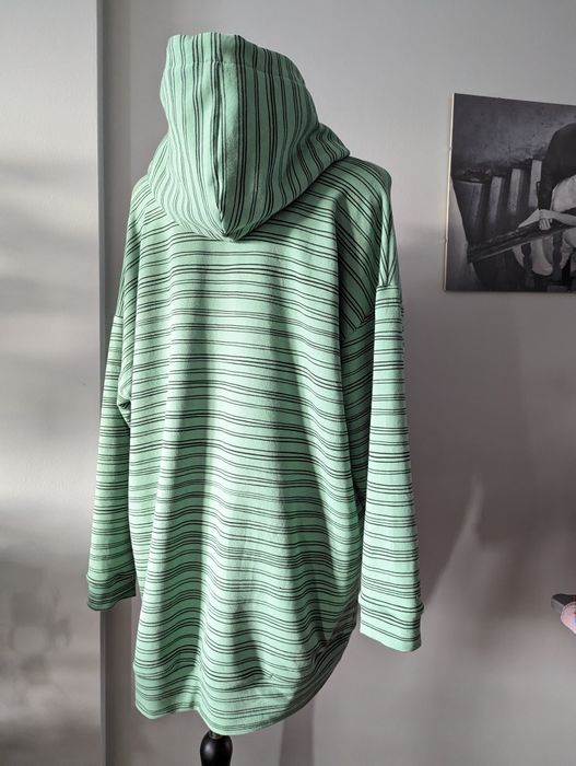 Auri&Lili NOWA ciepła dresowa bluza OVERSIZE z kapturem M L