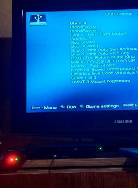 Приставка Sony Playstation 2 PS2 Slim SCPH-75004
