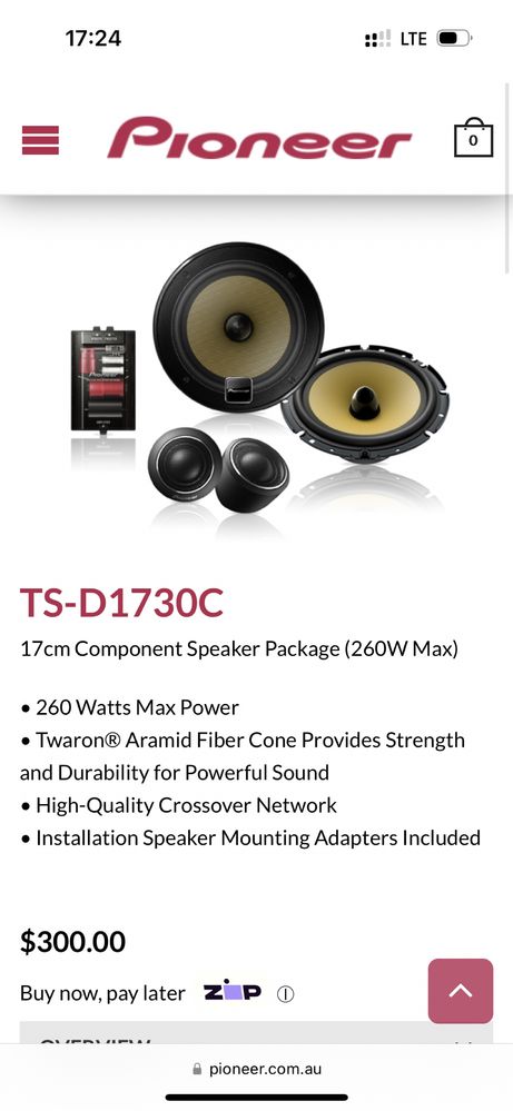 Колонки Pioneer ts-d1730c!