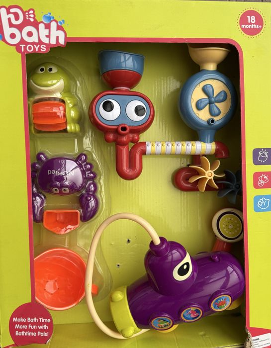 Ігровий набір для купання (іграшки для купання)