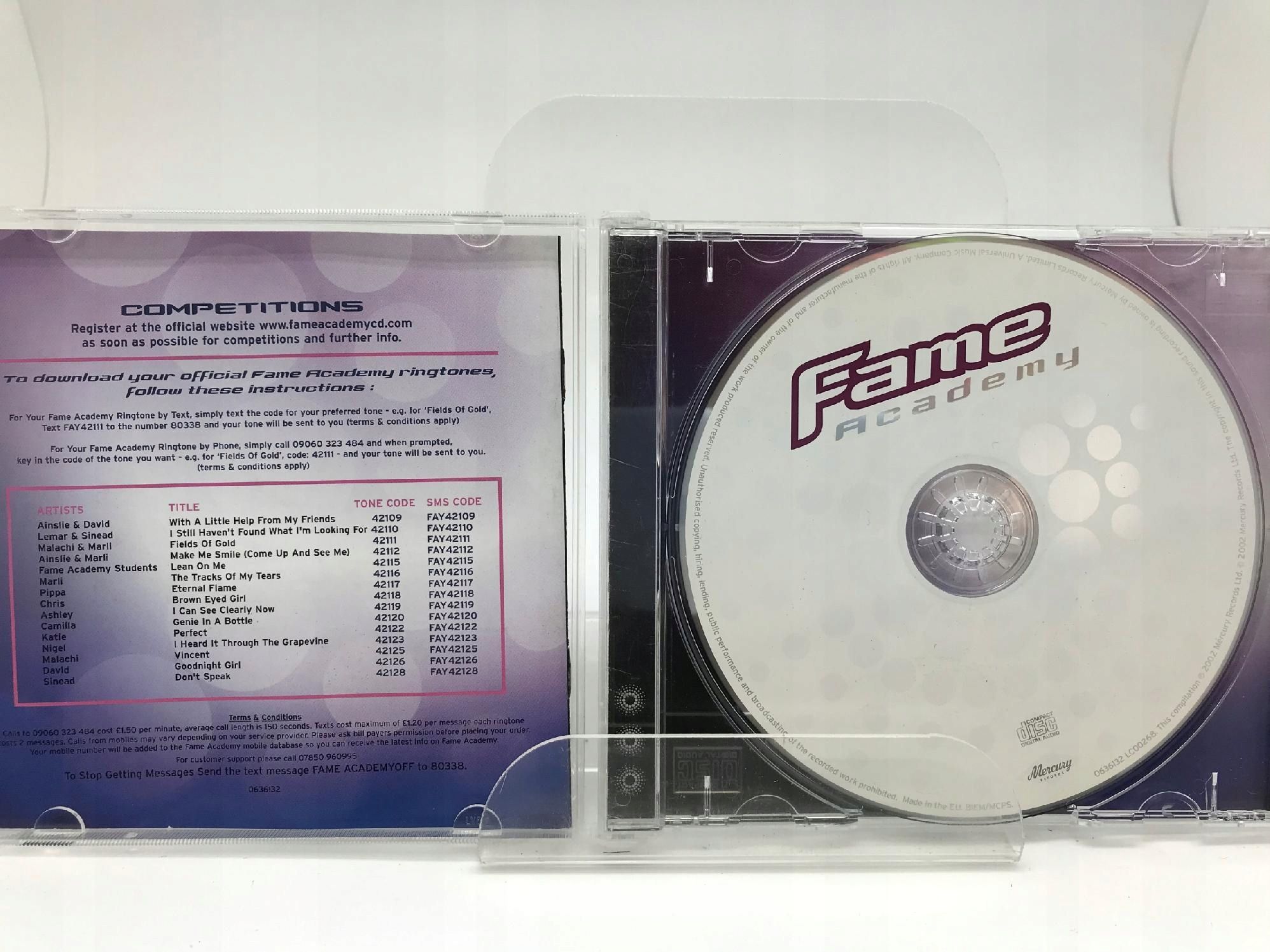 Cd - Various - Fame Academy