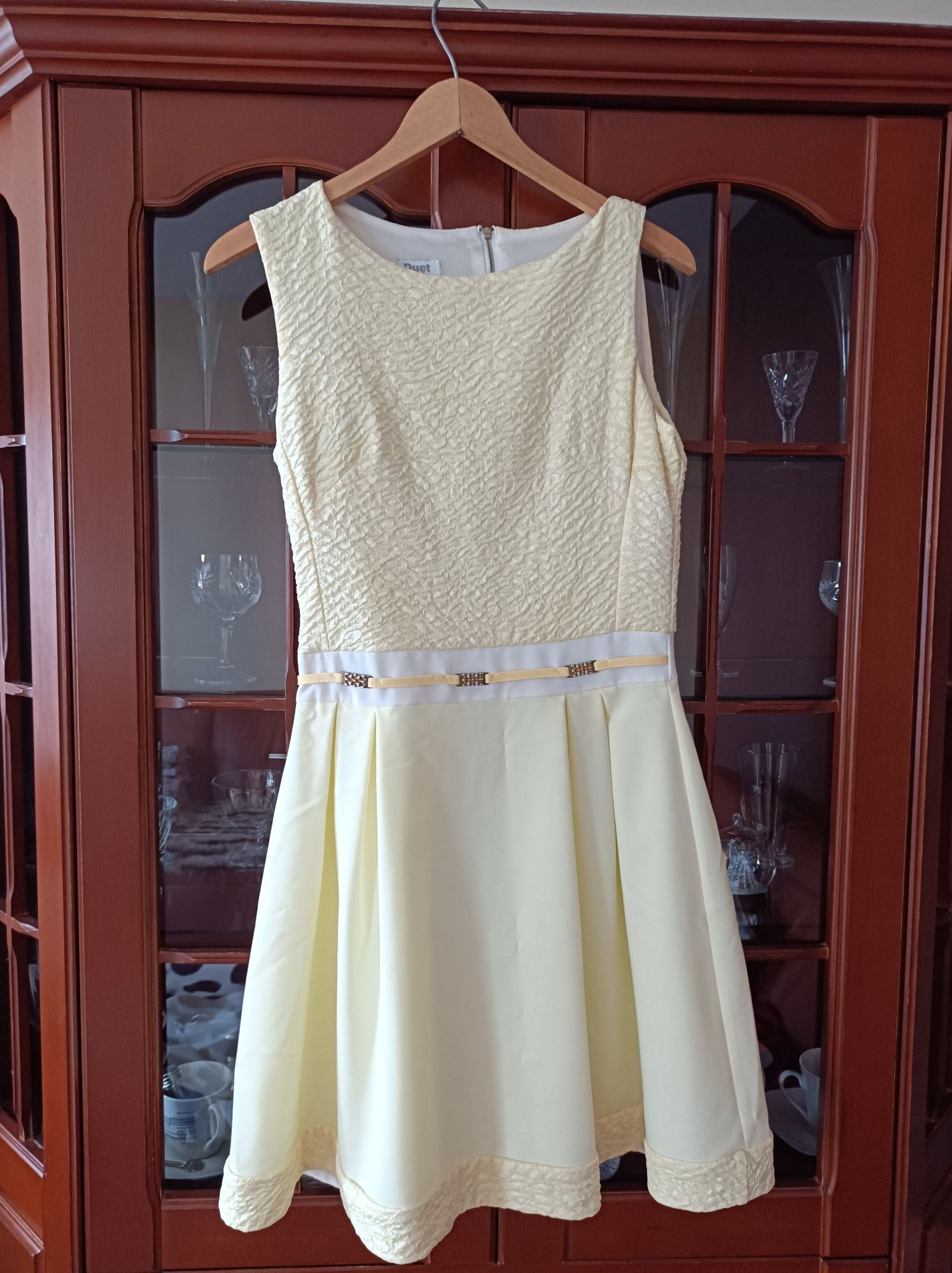 Sukienka żółta rozmiar 38