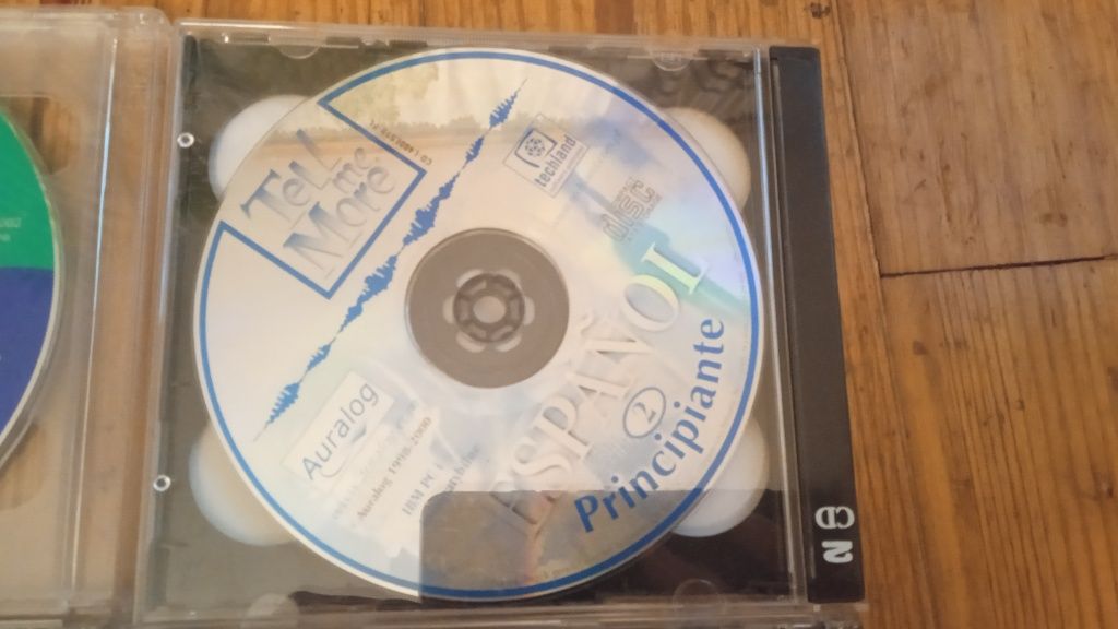Zestaw płyt CD do nauki języka hiszpańskiego
