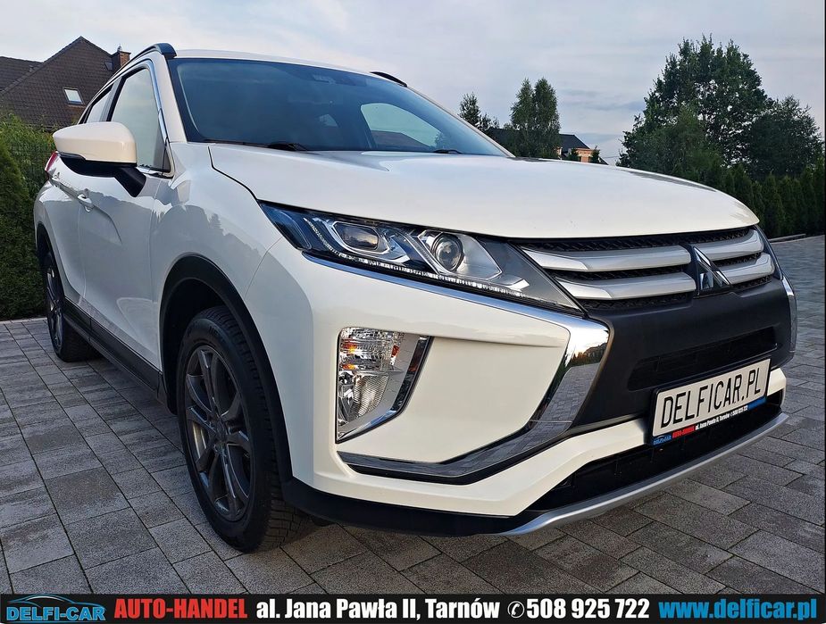 Mitsubishi Eclipse Cross Kamera Nawigacja CarPlay Android Auto Biała Perła