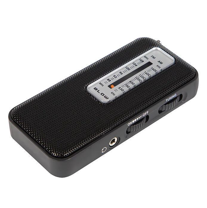 Radio przenośne analogowe AM FM BLOW RA8 + słuchawki 77-537#