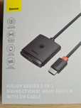 Adapter, przejściówka Baseus HDMI 2w1 4k 60Hz 1m