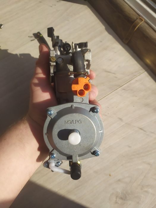 Газовий карбюратор генератор, мотори 168f, 170f та аналоги