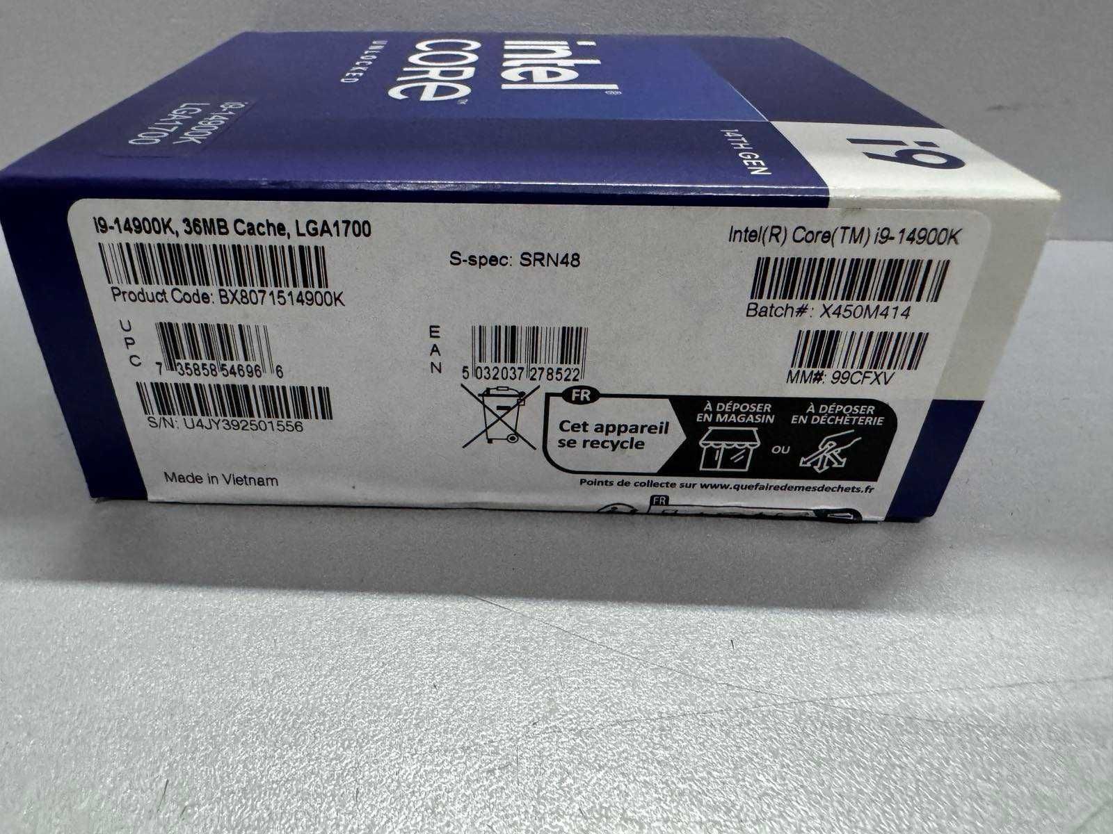 Процесор Intel core i9-14900K (BX8071514900K) Новий !