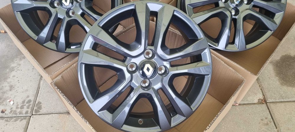 Oryginalne alufelgi Renault Clio III IV V modus r16 4x100 captur