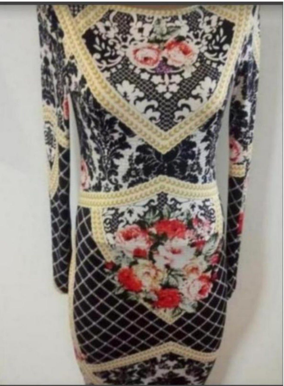 Жіноча сукня з квітковим принтом плаття бароко по фігурі 44-46р