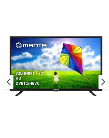 Телевізор MANTA 32LHN89T 32" LED DVB-T2/HEVC/H.265

(Новий)