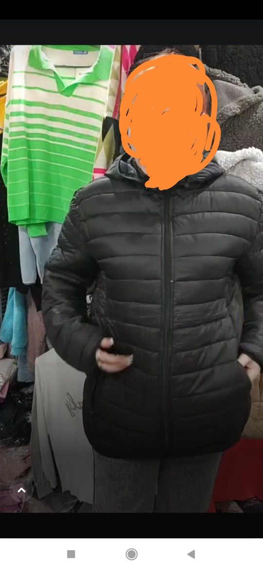 Куртка чоловіча Демі Куртка на весну чоловіча Куртка стограмівка