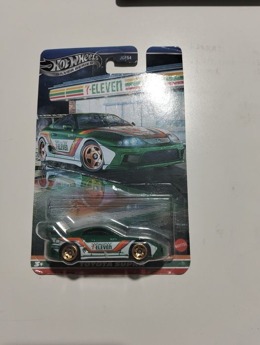 Toyota Supra 7 Eleven- Hotwheels Silver Series