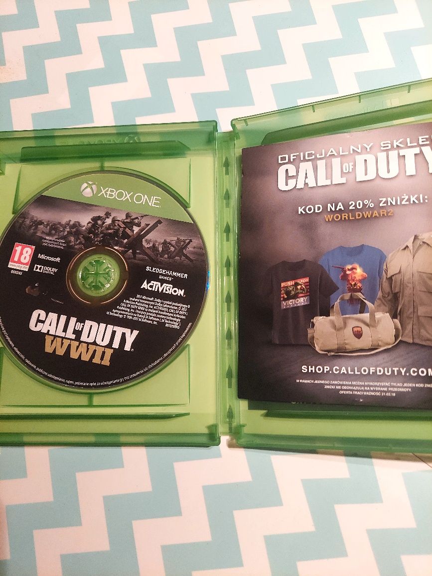 Call of Duty WWII xbox one i series dubbing pl