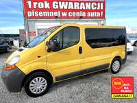 Renault Trafic 1 ROK GWARANCJI W CENIE auta,centralny zamek,9 miejsc,HAK,ZAMIANA