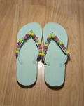 Chinelas de Dedo coloridas